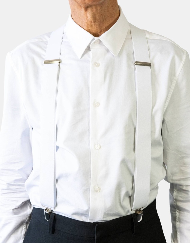 Buckle - Australian Made Plain Y Back Braces. 35mm width.