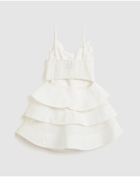 Bardot Junior - Tulip Lace Bow Dress - Kids-Teens