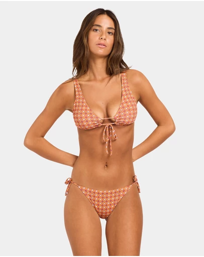 Roxy - Womens Aurora Elongated Tri Bikini Top