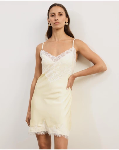 Atmos&Here - Sasha Satin Mini Dress