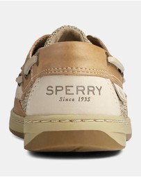 Sperry - Bluefish 2-Eye Leather Linen Oat- Women's