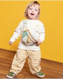 Banabae - Rad Kid Barrel Leg Pant - Check