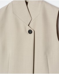 COS - Longline Wool Waistcoat