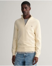 Gant - Casual Cotton Half-Zip Knit