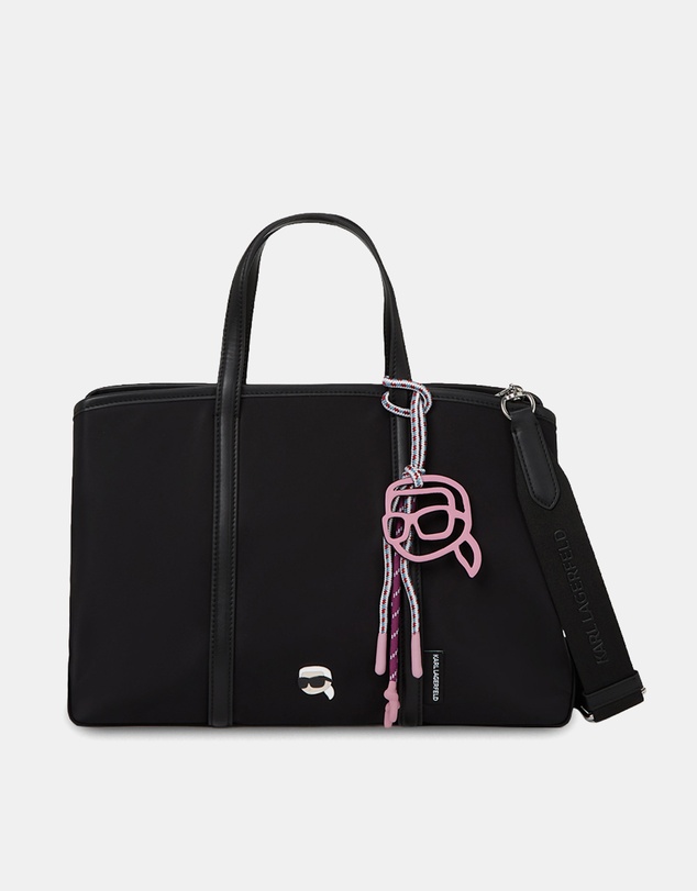 Karl Lagerfeld - Ikon Nylon Satchel Bag