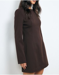 AERE - Eila Tailored Mini Dress