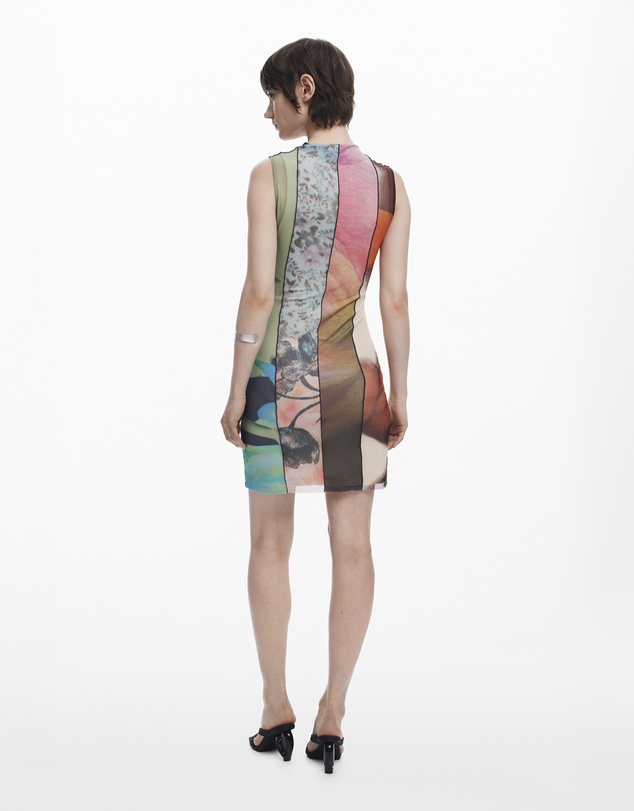 Desigual - Printed mini dress