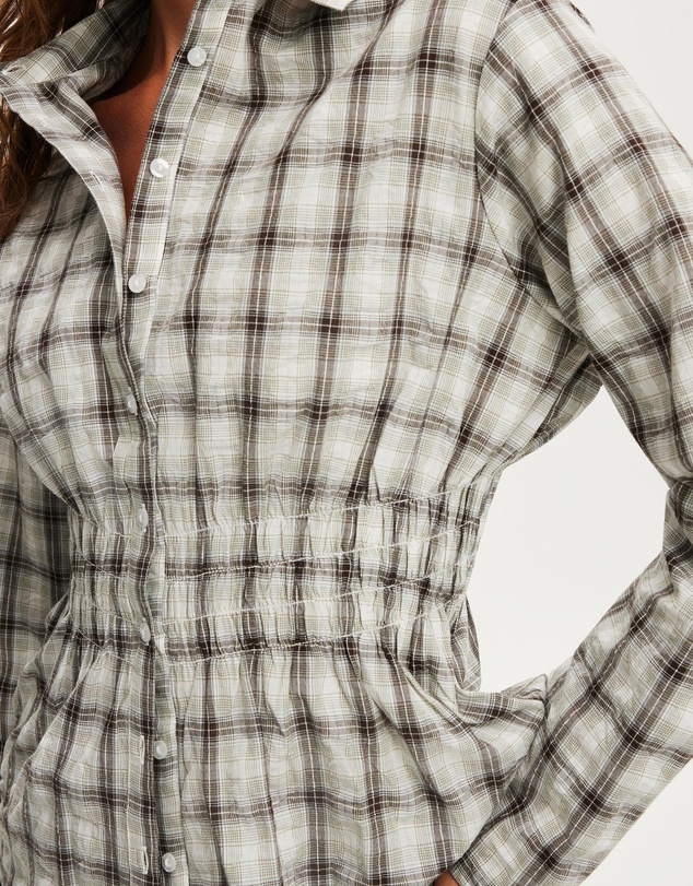 Cotton On - Gathered LS Shirt