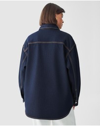 The Fated - Val Oversized Denim Shacket