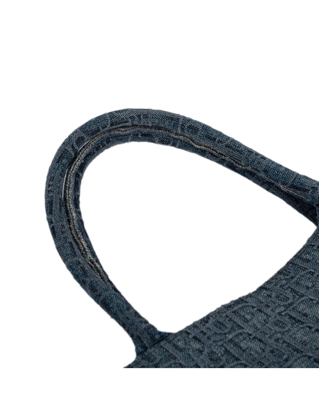 Pre-Loved by Azura Reborn - Pre-Loved Medium Oblique Denim Book Tote