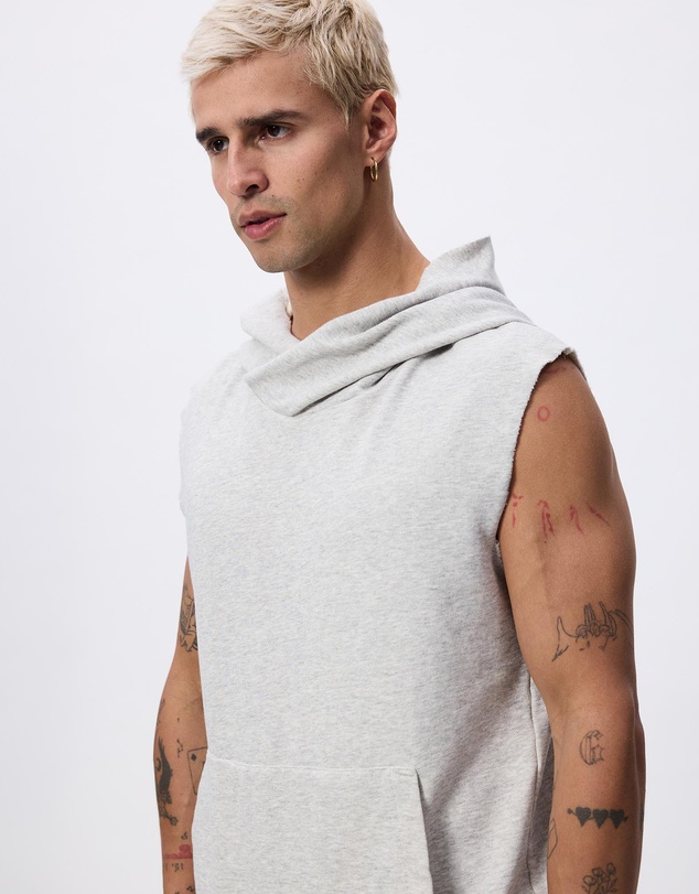 Surrounded By Ghosts - The Anandite French Terry Sleeveless Hoodie