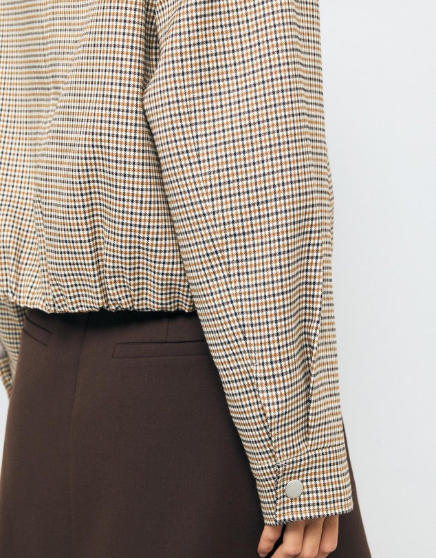 AERE - Check Bomber Jacket