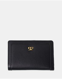 Pierre Cardin - Pierre Cardin Ladies Leather Snap Button Bi-Fold Wallet