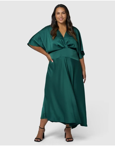 Pink Dusk by Curve Project - My Boo Midi Dress