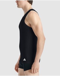 adidas Sportswear - 2 Pack Active Flex Cotton Ergonomic Tank Top