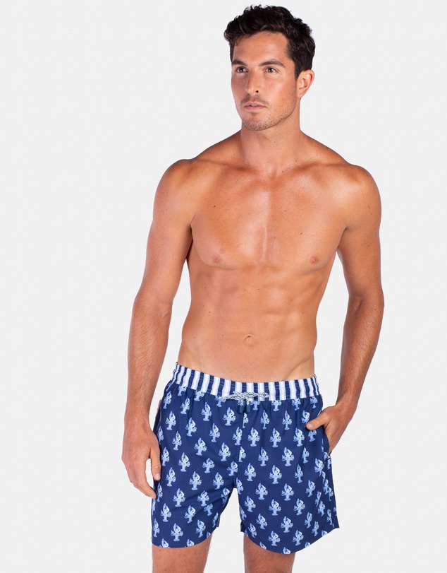 Tolu Australia - Blue Lobsters Swim Shorts