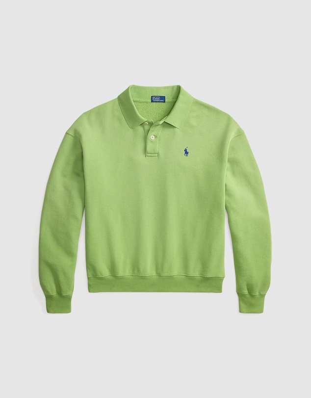 Polo Ralph Lauren - Lightweight Fleece Long-Sleeve Polo - The ICONIC Exclusive