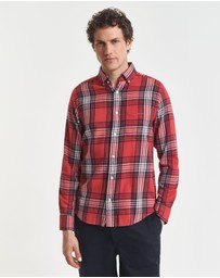 Gant - Regular Fit Windblown Flannel Check Shirt