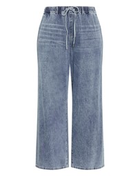 City Chic - Plus size Jorja Wide Leg Denim Pant - light wash