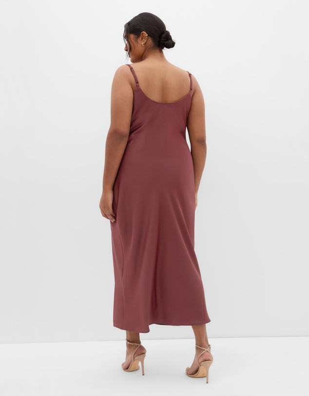 City Chic - Satin Slip Dress
