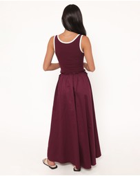 Petal & Pup - Finesse Maxi Dress - Burgundy