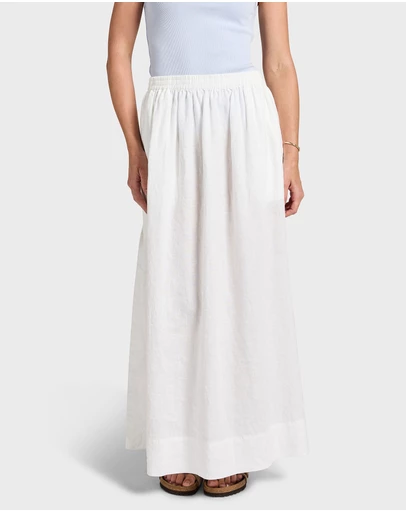 Academy Brand - Gladys Linen Skirt