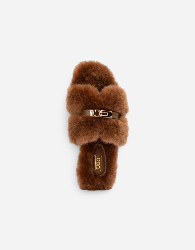 Ozwear Connection Uggs - Ugg Stella Charm Shearling Slide