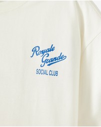 Cotton On - Box Fit Text T-Shirt