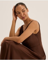 Review - Montague Cowl Neck Dress