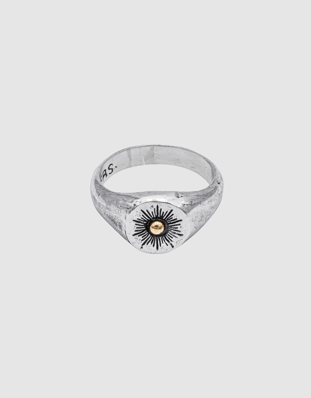 Haze & Glory - ICONIC EXCLUSIVE - Sun Lover Signet Ring in 925 Silver