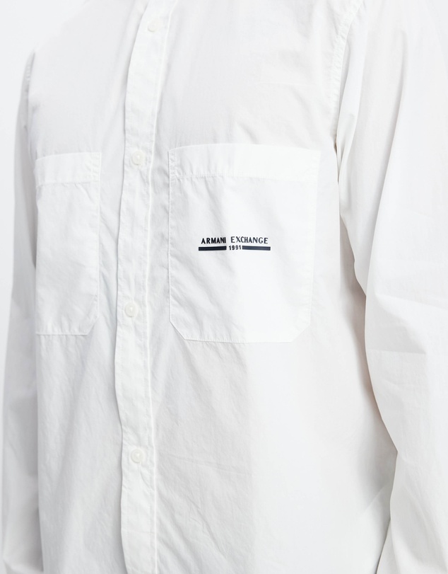Armani Exchange - Double Pocket Logo LS Shirt