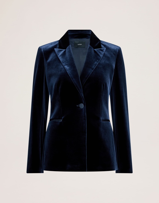 SABA - Lea Velvet Blazer