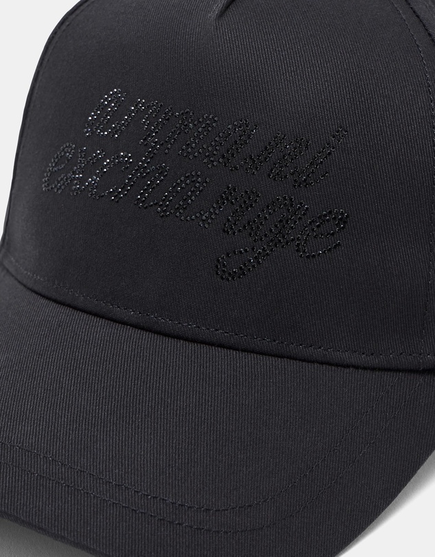 Armani Exchange - FW26 AX Logo Embellishment Baseball Hat