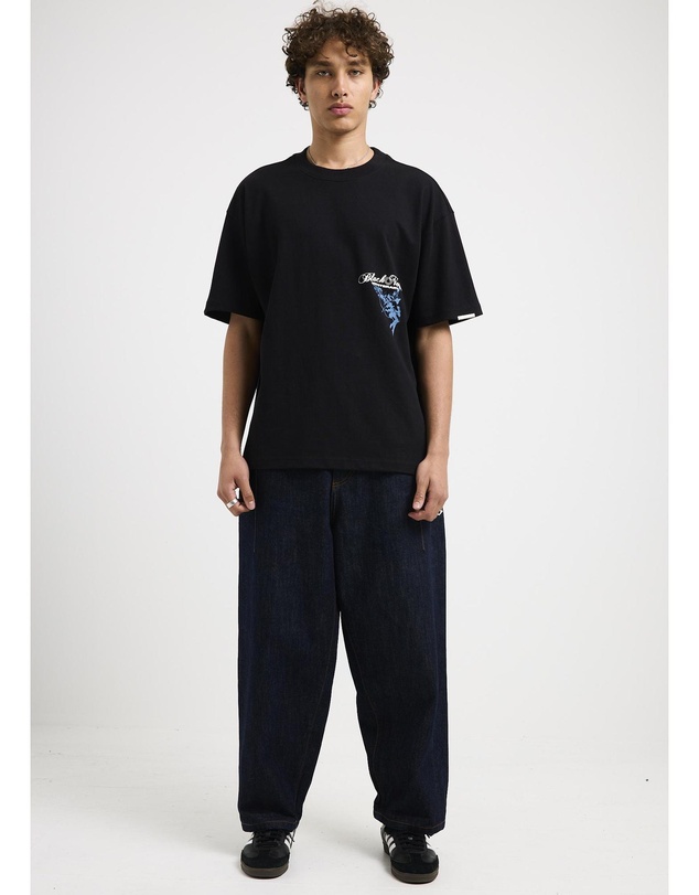 Black Noise White Rain - Script T-Shirt