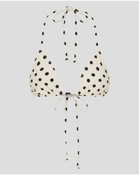 Vacay Swimwear - Rio Top Ivory Polka