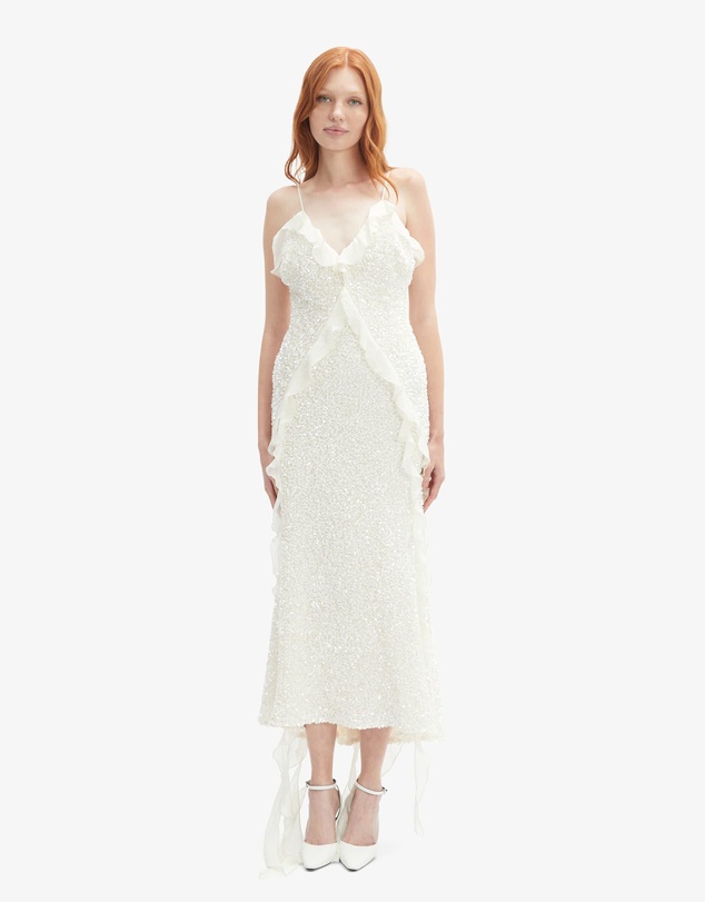 Bardot - Marsella Ruffle Midi Dress