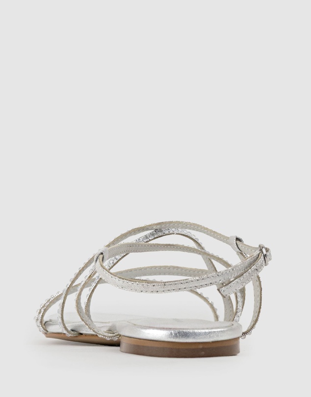 Edward Meller - SAMILLE Strappy Crystal Sandal