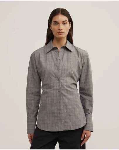 Witchery - Check Tie Shirt