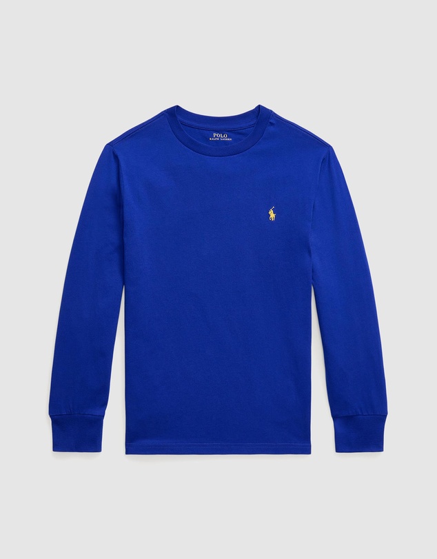 Polo Ralph Lauren - Cotton Jersey Long-Sleeve Tee - ICONIC EXCLUSIVE - Teens