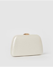 Izoa - Rebecca Clutch Ivory