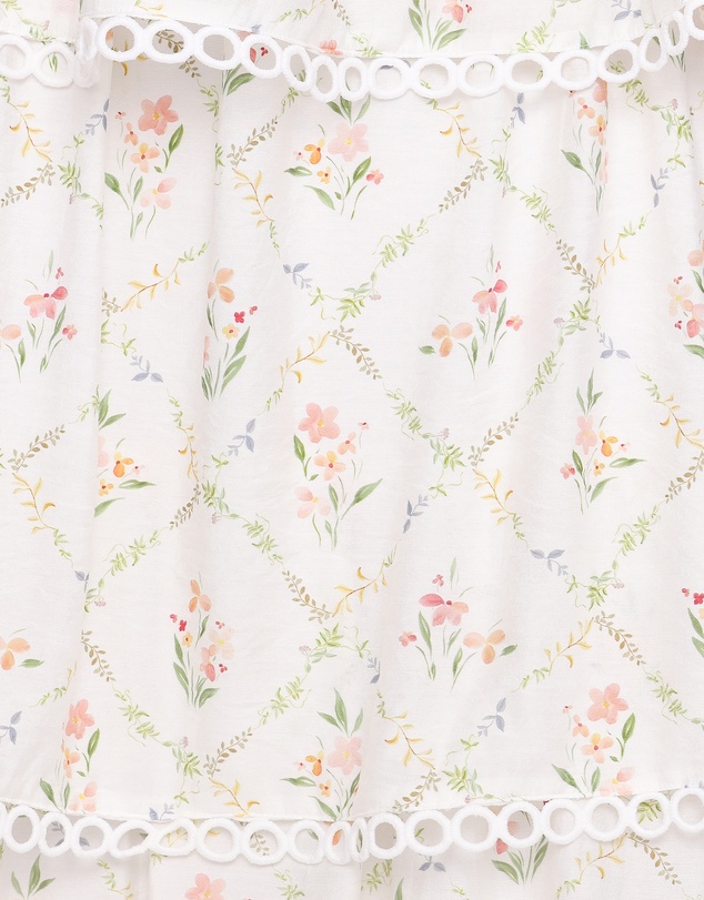 Petal & Pup - Chapel Maxi Dress - White Vintage Floral