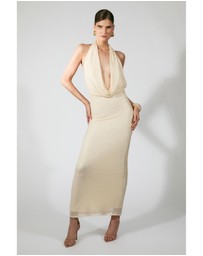 Bardot - Nola Sequin Cowl Maxi Dress