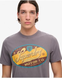 Superdry - Workwear Gasoline Graphic Tee