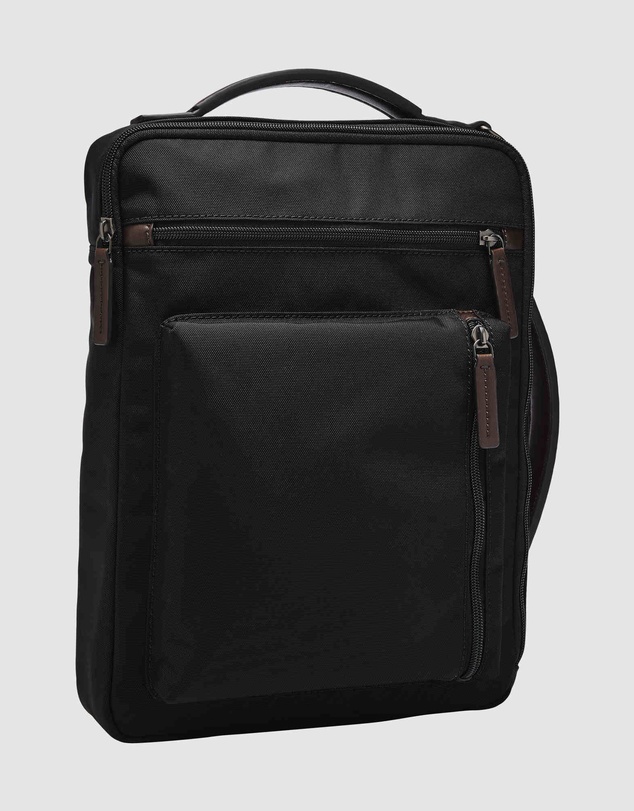 Fossil - Buckner Black Messenger Bag