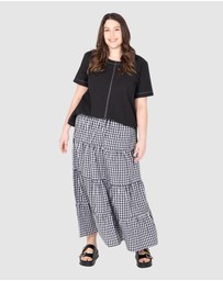 Love Your Wardrobe - Eden Contrast Stitch Top