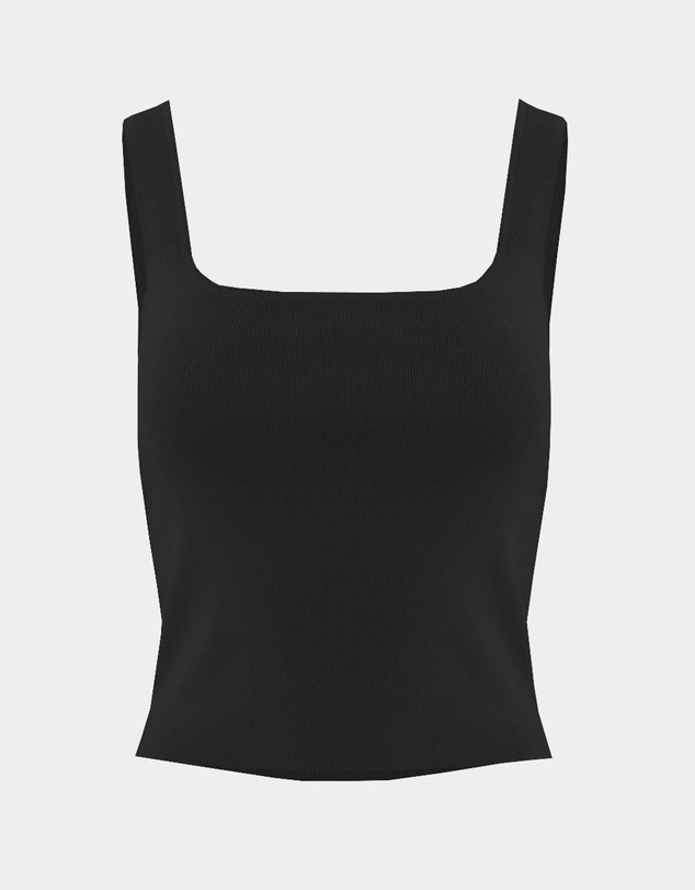 Forcast - Miami Cropped Sleeveless Knit Top