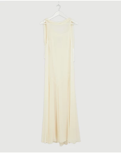 Revibe - Repaired Minima Esenciales Mika Scarf Maxi Dress - AU 6