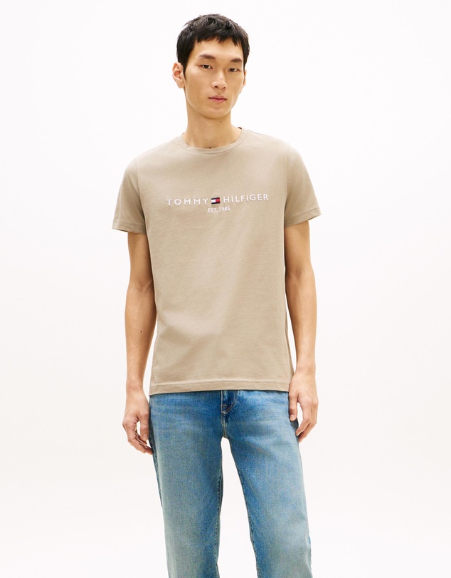 Tommy Hilfiger - Logo Embroidery Slim T-Shirt
