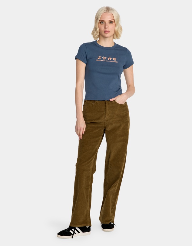 Volcom - Womens Stoney Time Ringer T-Shirt