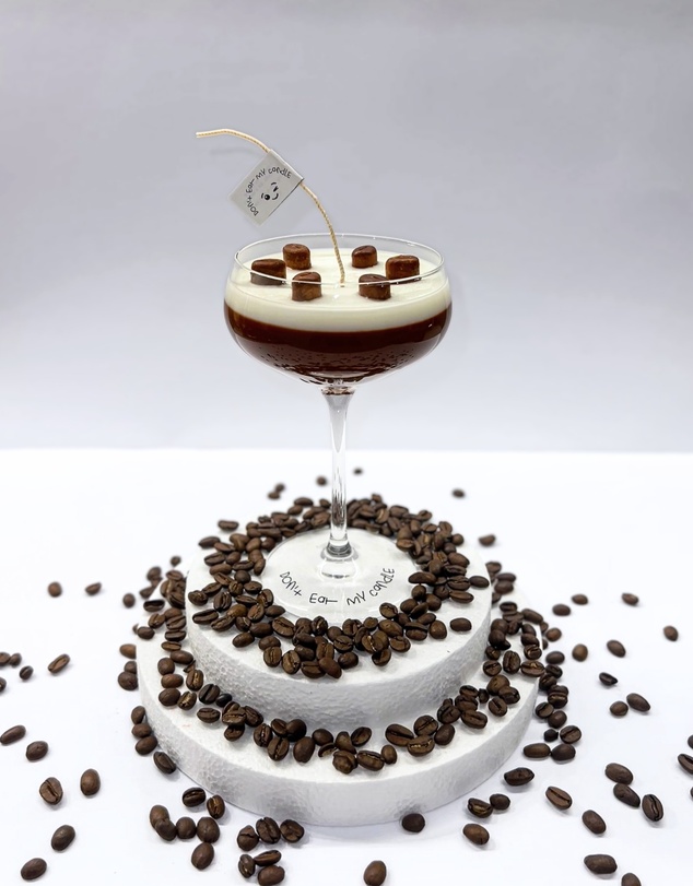 Don't Eat My Candle - Espresso Martini Cocktail Candle - Triple Pour (310g)